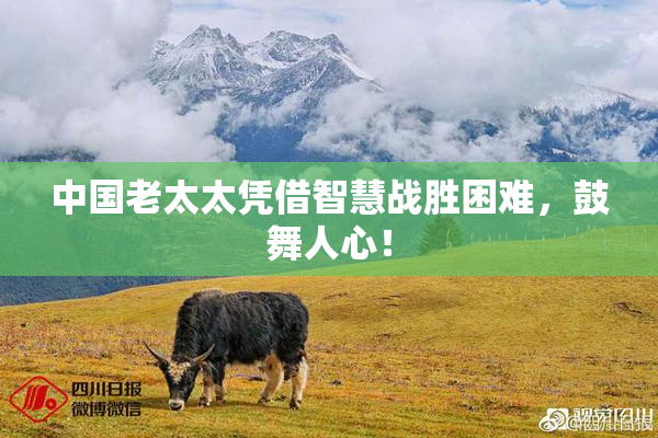 中国老太太凭借智慧战胜困难，鼓舞人心！