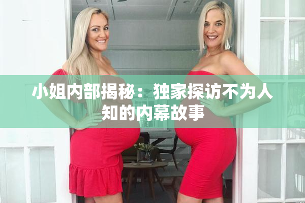 小姐内部揭秘：独家探访不为人知的内幕故事