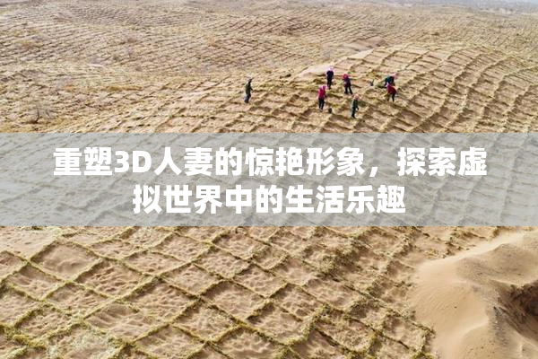 重塑3D人妻的惊艳形象，探索虚拟世界中的生活乐趣