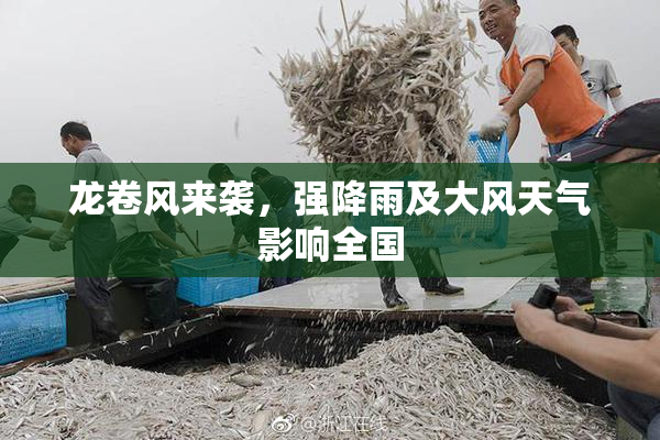龙卷风来袭，强降雨及大风天气影响全国