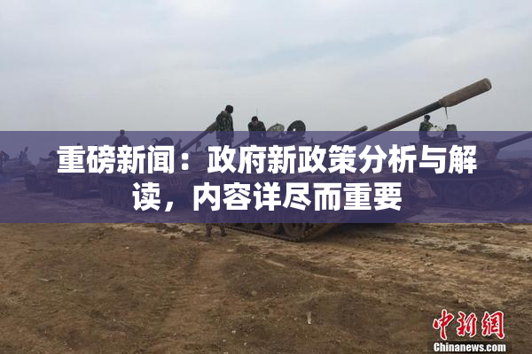 重磅新闻：政府新政策分析与解读，内容详尽而重要