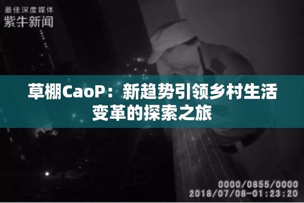 草棚CaoP：新趋势引领乡村生活变革的探索之旅