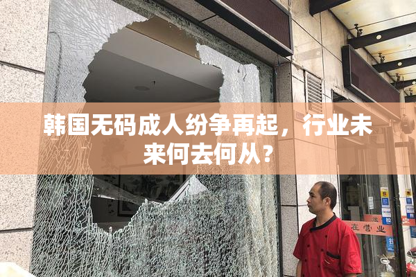 韩国无码成人纷争再起，行业未来何去何从？