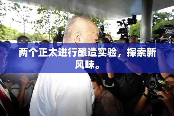 两个正太进行酿造实验，探索新风味。