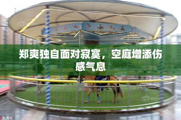 郑爽独自面对寂寞，空庭增添伤感气息