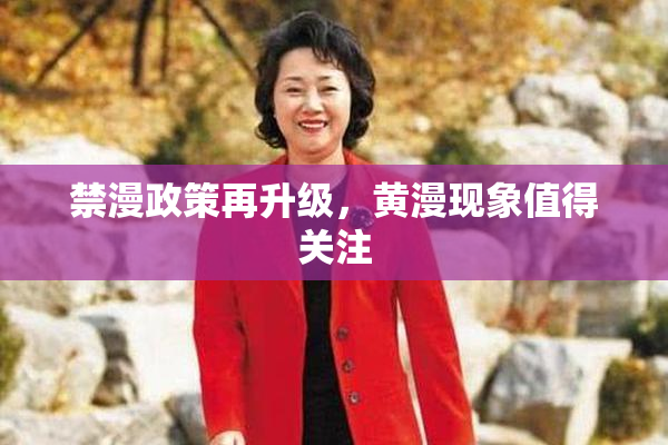 禁漫政策再升级，黄漫现象值得关注