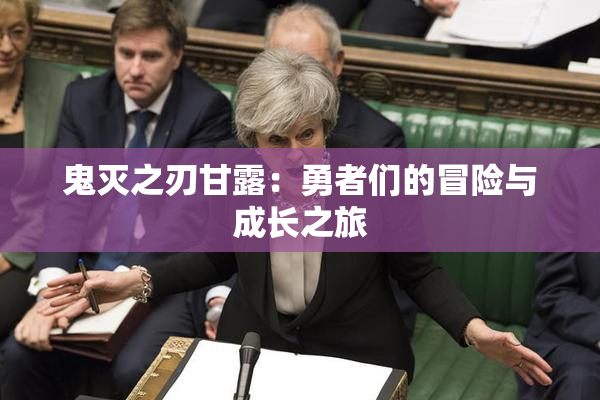 鬼灭之刃甘露：勇者们的冒险与成长之旅