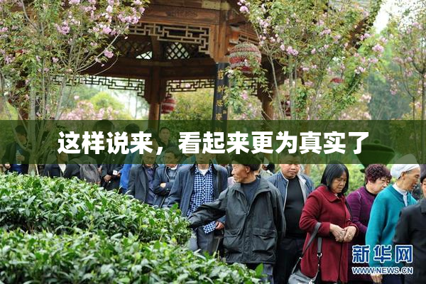 这样说来，看起来更为真实了