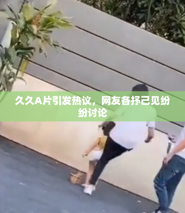 久久A片引发热议，网友各抒己见纷纷讨论