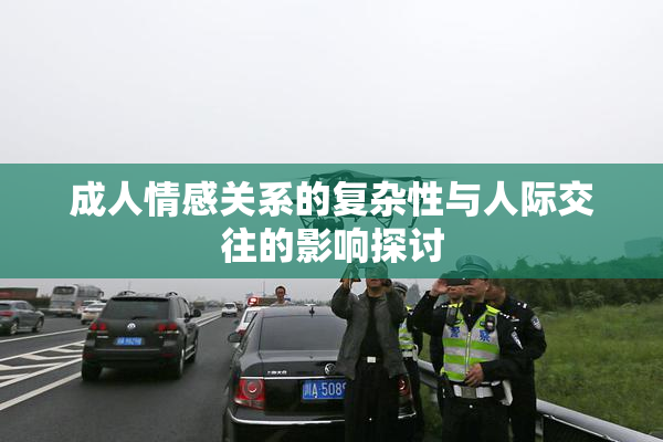 成人情感关系的复杂性与人际交往的影响探讨