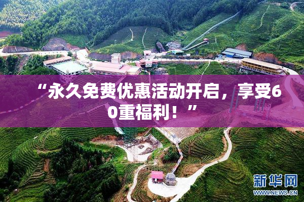 “永久免费优惠活动开启，享受60重福利！”