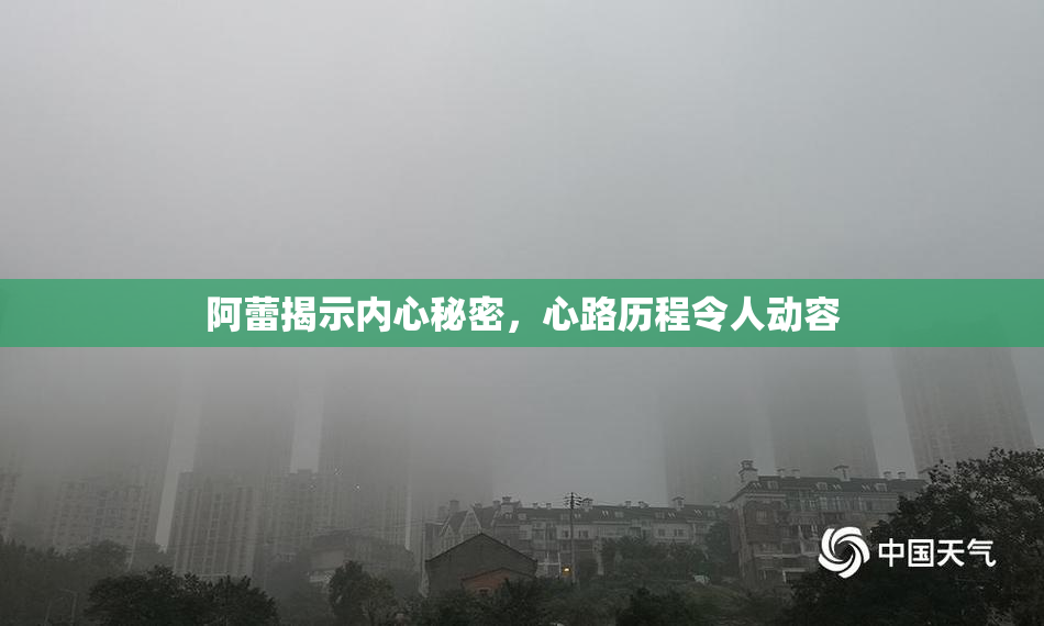 阿蕾揭示内心秘密，心路历程令人动容