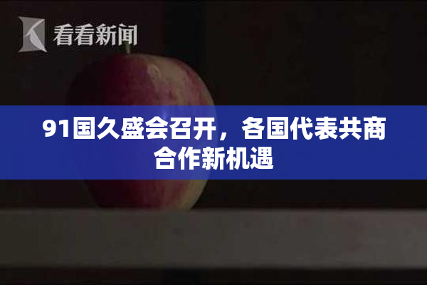91国久盛会召开，各国代表共商合作新机遇