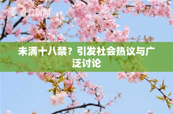 未满十八禁？引发社会热议与广泛讨论
