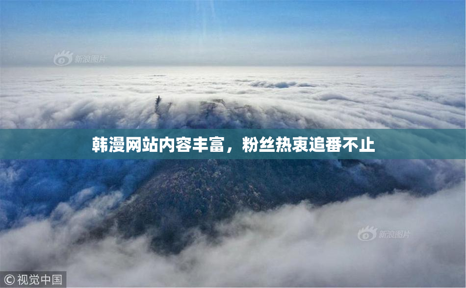 韩漫网站内容丰富，粉丝热衷追番不止