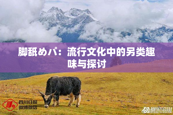 脚舐めパ：流行文化中的另类趣味与探讨