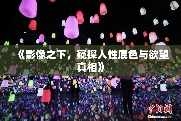 《影像之下，窥探人性底色与欲望真相》