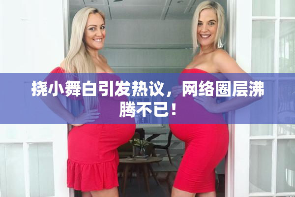 挠小舞白引发热议，网络圈层沸腾不已！