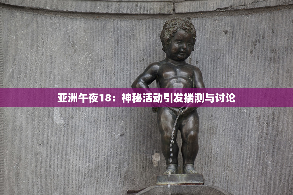 亚洲午夜18：神秘活动引发揣测与讨论