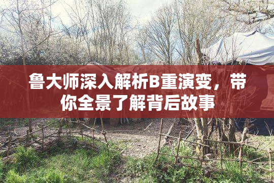 鲁大师深入解析B重演变，带你全景了解背后故事
