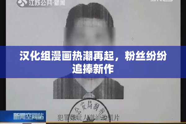 汉化组漫画热潮再起，粉丝纷纷追捧新作