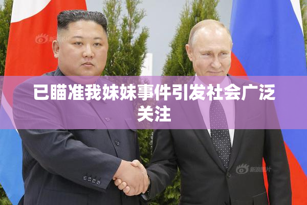 已瞄准我妹妹事件引发社会广泛关注