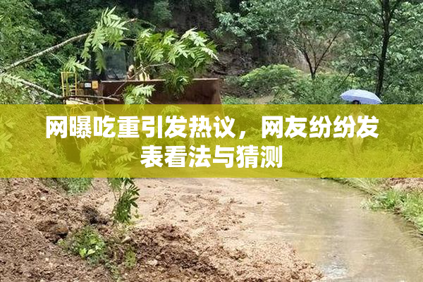 网曝吃重引发热议，网友纷纷发表看法与猜测