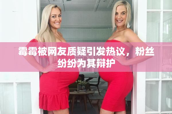 霉霉被网友质疑引发热议，粉丝纷纷为其辩护