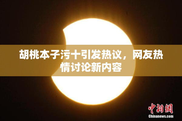 胡桃本子污十引发热议，网友热情讨论新内容