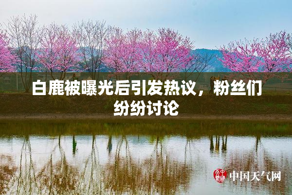 白鹿被曝光后引发热议，粉丝们纷纷讨论