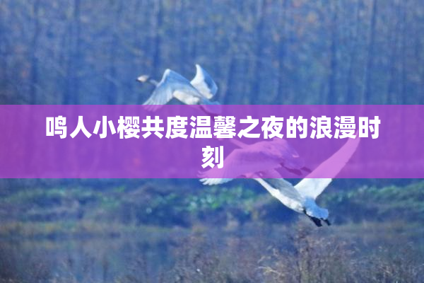 鸣人小樱共度温馨之夜的浪漫时刻