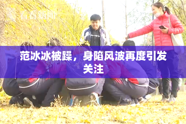 范冰冰被躁，身陷风波再度引发关注