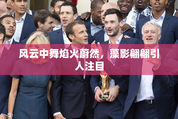 风云中舞焰火蔚然，藻影翩翩引人注目