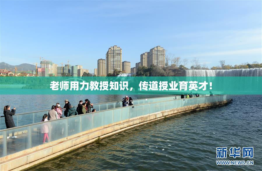老师用力教授知识，传道授业育英才！