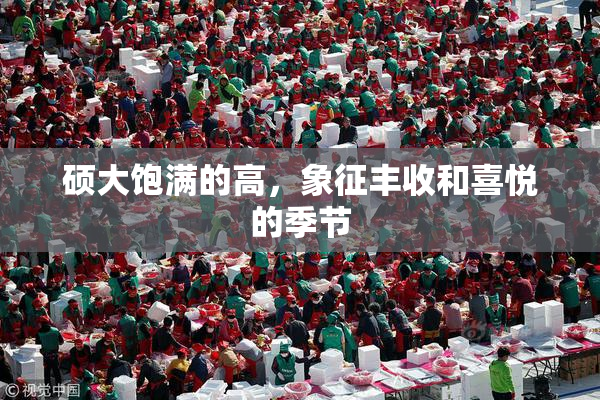 硕大饱满的高，象征丰收和喜悦的季节