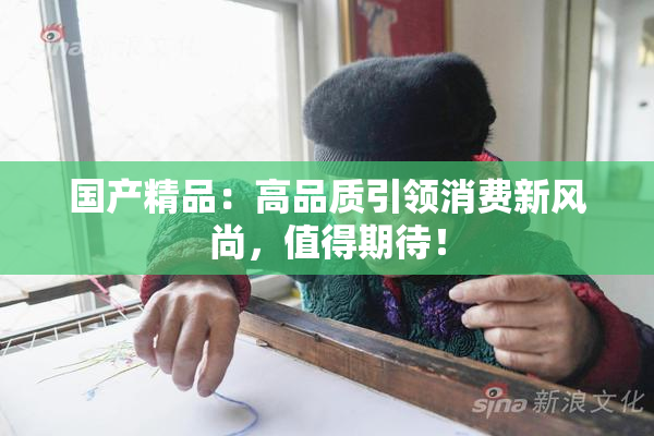 国产精品：高品质引领消费新风尚，值得期待！