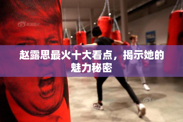 赵露思最火十大看点，揭示她的魅力秘密