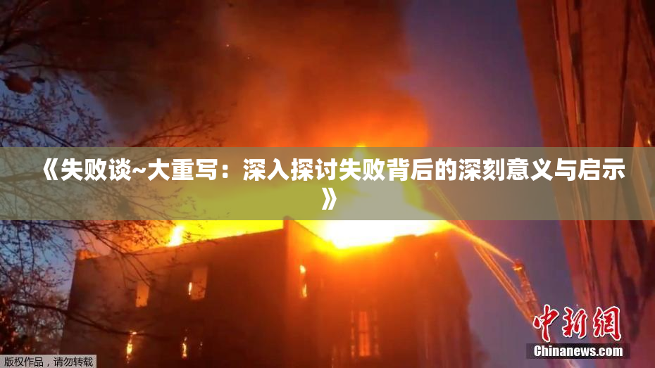 《失败谈~大重写：深入探讨失败背后的深刻意义与启示》