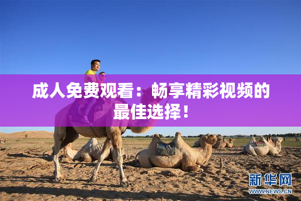 成人免费观看：畅享精彩视频的最佳选择！