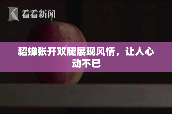 貂蝉张开双腿展现风情，让人心动不已