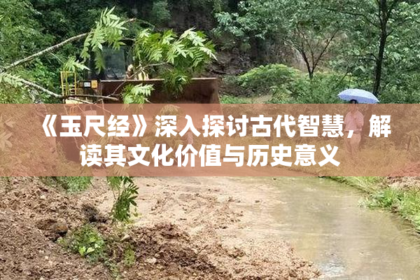 《玉尺经》深入探讨古代智慧，解读其文化价值与历史意义