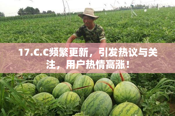 17.C.C频繁更新，引发热议与关注，用户热情高涨！