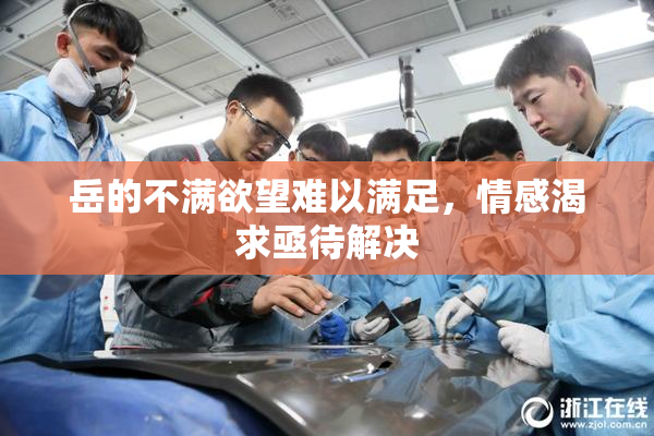 岳的不满欲望难以满足，情感渴求亟待解决