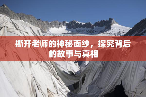 撕开老师的神秘面纱，探究背后的故事与真相