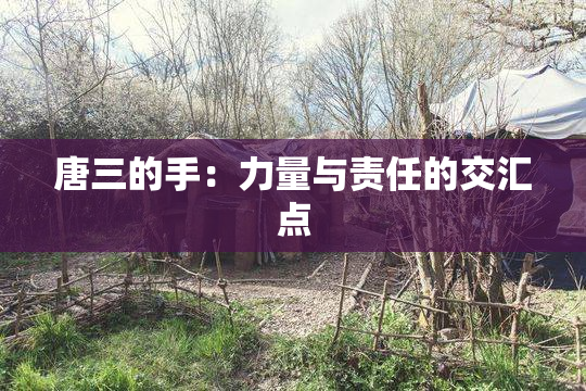 唐三的手：力量与责任的交汇点