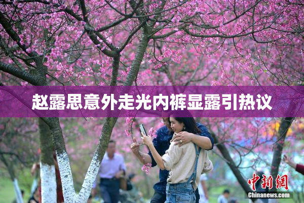 赵露思意外走光内裤显露引热议