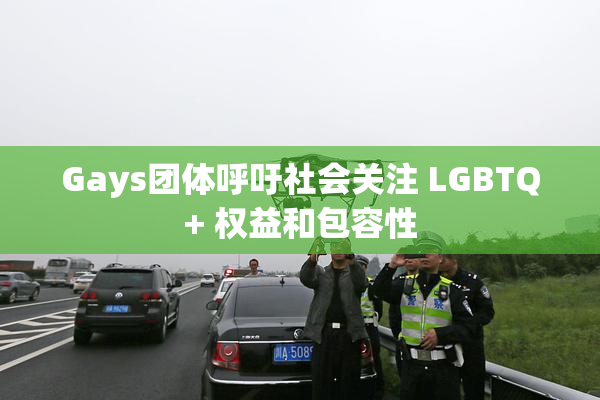 Gays团体呼吁社会关注 LGBTQ+ 权益和包容性