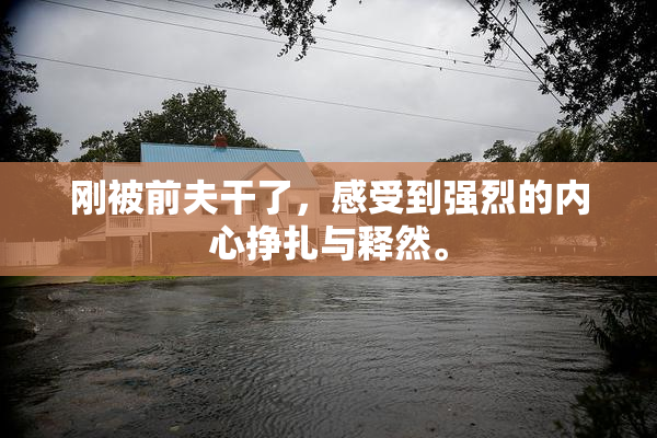 刚被前夫干了，感受到强烈的内心挣扎与释然。