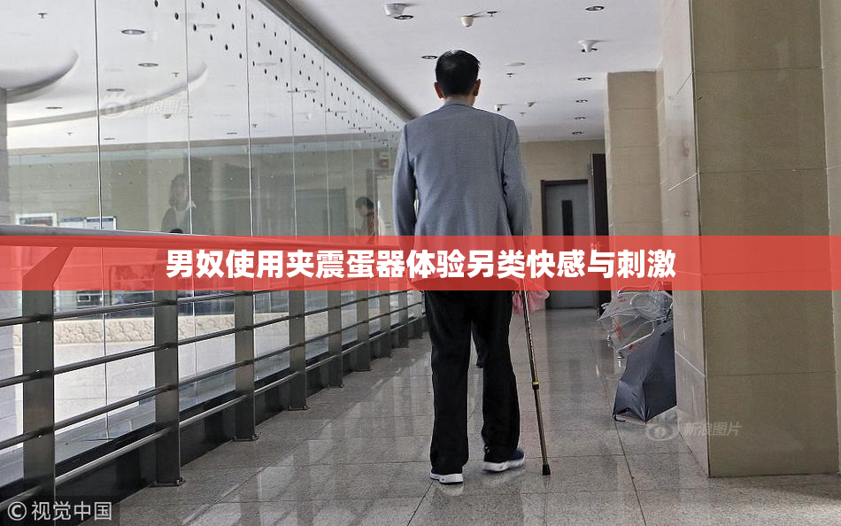 男奴使用夹震蛋器体验另类快感与刺激