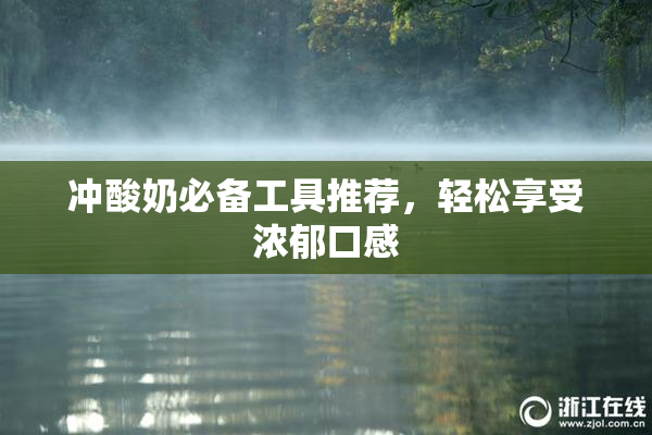 冲酸奶必备工具推荐，轻松享受浓郁口感